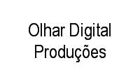 Logo Olhar Digital Produções em Anil