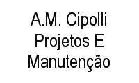 Logo A.M. Cipolli Projetos E Manutenção