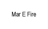 Logo Mar E Fire em Anil