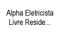 Logo Alpha Eletricista Livre Residencial & Comercial em Irajá