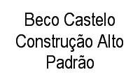 Logo Beco Castelo Construção Alto Padrão em Estreito