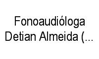 Logo Fonoaudióloga Detian Almeida (Clínica Ortra)