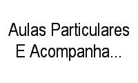 Logo Aulas Particulares E Acompanhamento Escolar