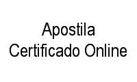 Logo Apostila Certificado Online em Passaré