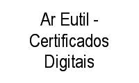 Logo Ar Eutil - Certificados Digitais em Centro