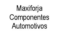 Logo Maxiforja Componentes Automotivos em Brigadeira