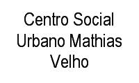 Logo Centro Social Urbano Mathias Velho em Mathias Velho