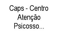 Logo Caps - Centro Atenção Psicossocial Álcool E Drogas em Centro