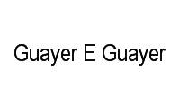 Logo Guayer E Guayer em Setor Sul