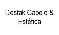 Logo Destak Cabelo & Estética em Tribobó