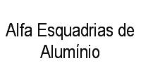 Logo Alfa Esquadrias de Alumínio