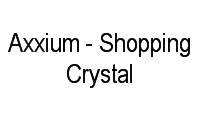 Logo Axxium - Shopping Crystal em Centro