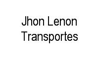 Logo Jhon Lenon Transportes em Ponta Negra