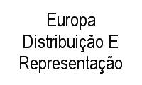 Logo Europa Distribuição E Representação em Conjunto Habitacional Requião