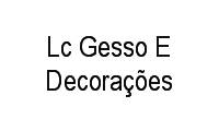 Logo de Lc Gesso E Decorações em Pici