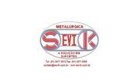 Logo Metalúrgica Sevik em Souza Cruz