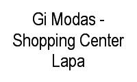 Logo Gi Modas - Shopping Center Lapa em Água Branca