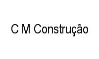 Logo C M Construção em Morro da Liberdade