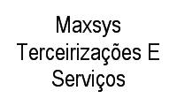 Logo Maxsys Terceirizações E Serviços em Centro