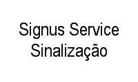 Logo Signus Service Sinalização