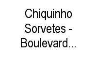 Logo Chiquinho Sorvetes - Boulevard Rio Shopping - Andaraí em Andaraí