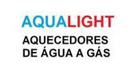 Logo AQUALIGHT Aquecedores a Gás Curitiba - KOMECO - BOSCH - LORENZETTI - RINNAI - OR em Centro