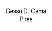 Logo Gesso D. Gama Pires em São Geraldo