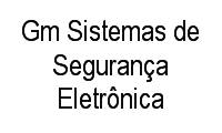Logo Gm Sistemas de Segurança Eletrônica em Alto Boqueirão