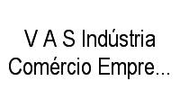 Logo V A S Indústria Comércio Empreendimentos