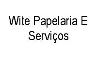 Logo Wite Papelaria E Serviços em Tatuapé
