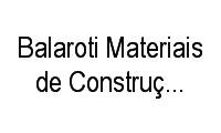 Logo Balaroti Materiais de Construção - Atuba em Tingui