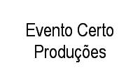 Logo Evento Certo Produções em São Cristóvão
