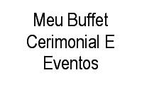 Logo Meu Buffet Cerimonial E Eventos em Plataforma