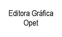 Logo Editora Gráfica Opet em São Francisco