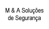 Logo M & A Soluções de Segurança