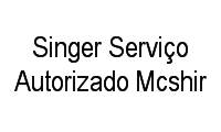 Logo Singer Serviço Autorizado Mcshir em Juvevê