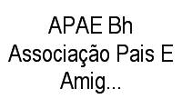Logo APAE Bh Associação Pais E Amigos Excepcionais em Santa Tereza