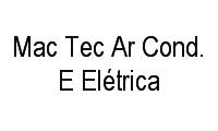 Logo Mac Tec Ar Cond. E Elétrica em Cohafama
