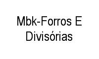 Logo Mbk-Forros E Divisórias