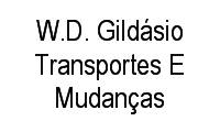 Logo W.D. Gildásio Transportes E Mudanças