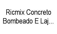 Logo Ricmix Concreto Bombeado E Laje Treliça