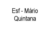 Logo Esf - Mário Quintana em Farrapos