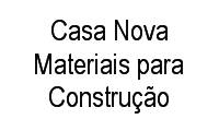 Logo Casa Nova Materiais para Construção em Vila Oliveira