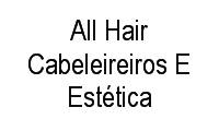 Logo All Hair Cabeleireiros E Estética em Prado Velho