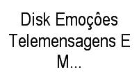 Logo Disk Emoçôes Telemensagens E Mensagem Ao Vivo