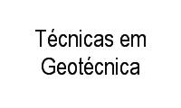 Logo de Técnicas em Geotécnica