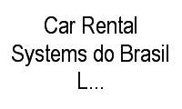 Logo Car Rental Systems do Brasil Locação de Veículos