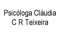 Logo Psicóloga Cláudia C R Teixeira em Centro