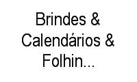 Logo Brindes & Calendários & Folhinhas Personalizadas Durante O Ano Inteiro