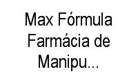 Logo Max Fórmula Farmácia de Manipulação E Homeopatia em Boqueirão